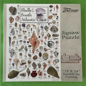 New Shells of the South Atlantic Coast Heritage Puzzle New In Box